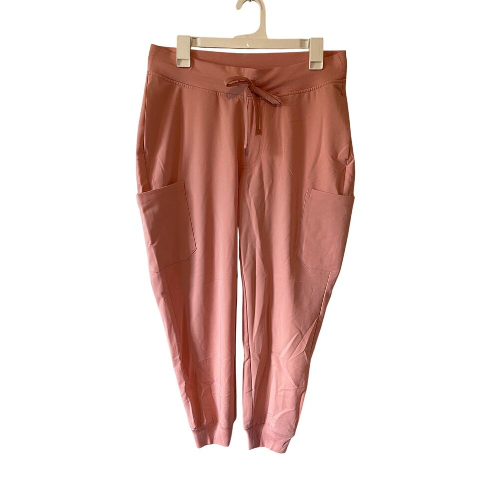 Mandala Scrub Joggers Dusty Pink NWT size medium petite